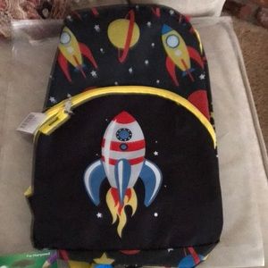 NWT Space Rocket Equipment Back Packet
